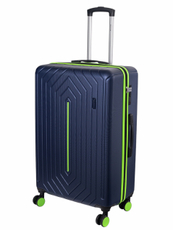 Чемодан Arriva Oslo ABS синий размер L, 48 x 28.1 x 76см