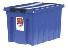 Ящик для хранения Roxbox на колесах с крышкой 70л, 36 х 39 х 58см