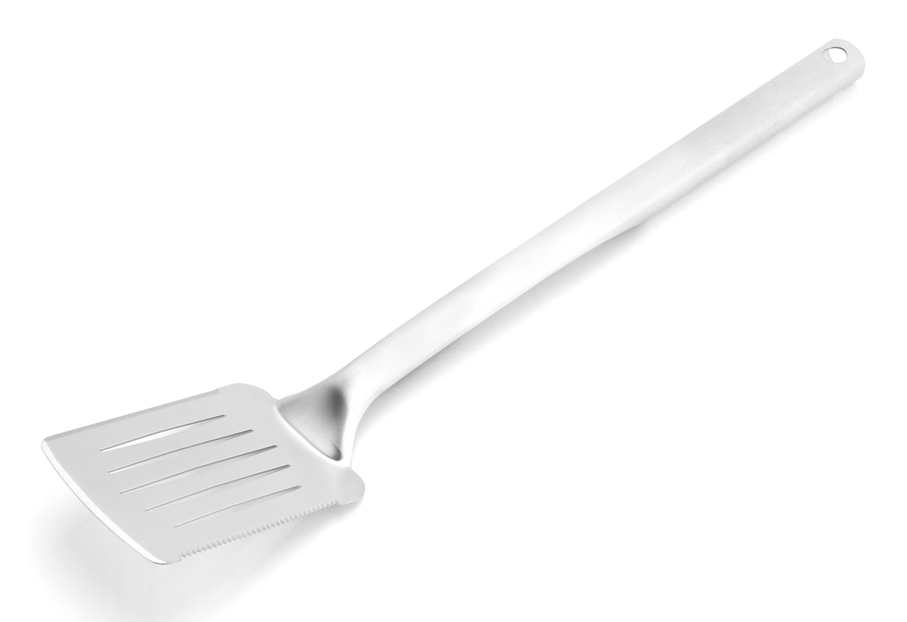 Изображение товара Лопатка для гриля METRO PROFESSIONAL 10x55 см из нержавеющей стали