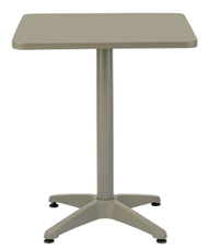 METRO PROFESSIONAL Стол квадратный Narni хаки, 60 x 60см