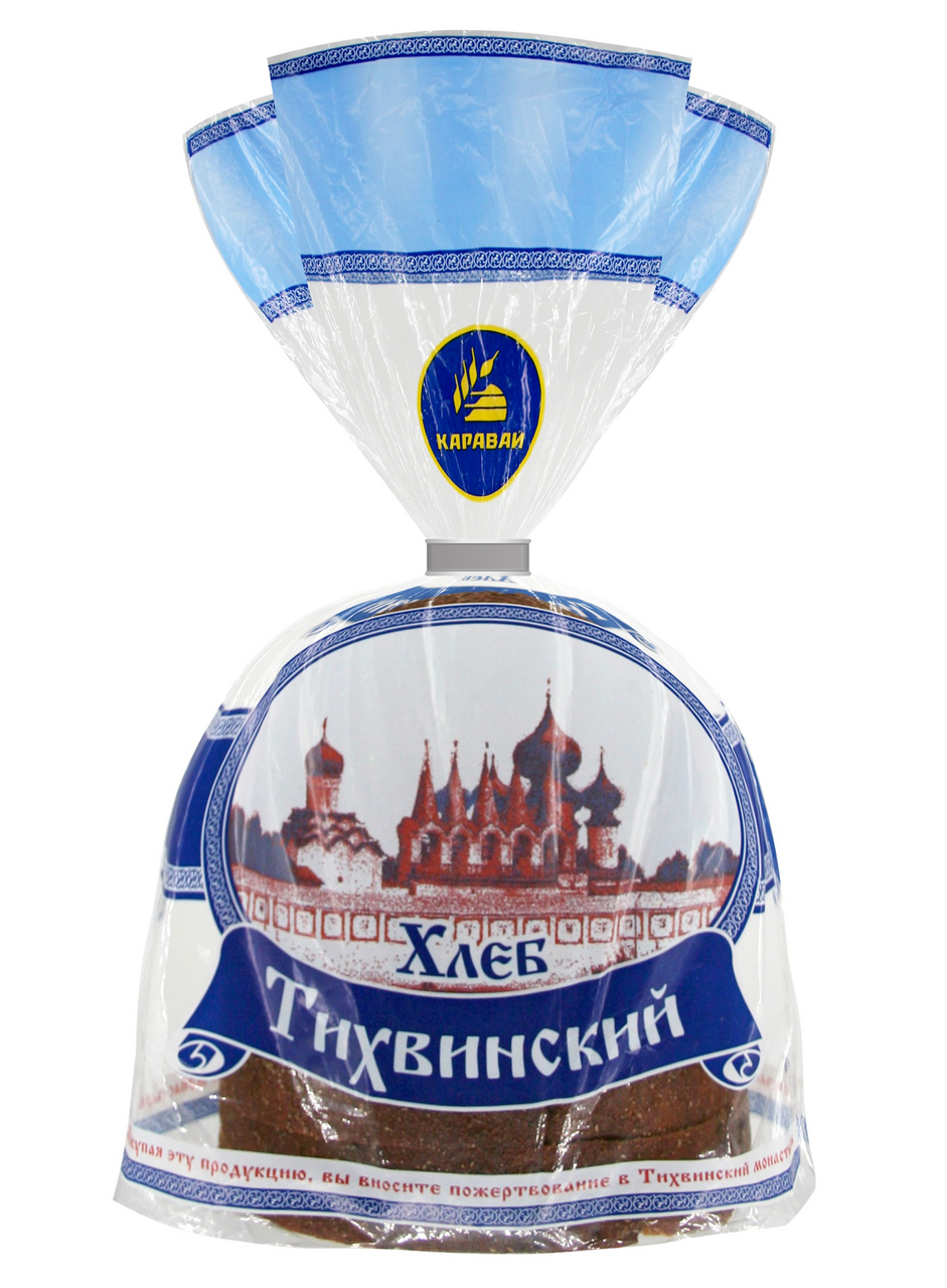 Хлеб Каравай Тихвинский нарезка, 300г