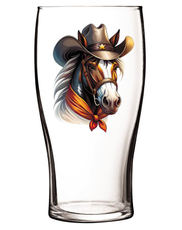 Стакан для пива ОСЗ Лошадь и ковбой, 570мл