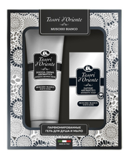 Подарочный набор Tesori d`Oriente Белый мускус Гель для душа 250мл и мыло 125г