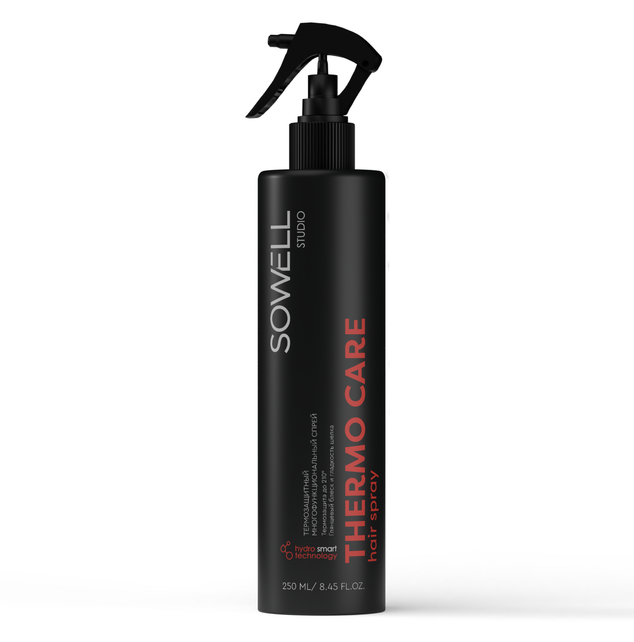 Изображение товара Термозащитный спрей Sowell Thermo Care 250 мл для защиты волос при укладке