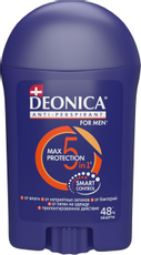 Дезодорант-антиперспирант-стик Deonica Men 5Protection, 40мл