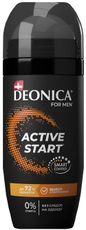 Дезодорант-антиперспирант-ролик Deonica Men Active Start, 50мл