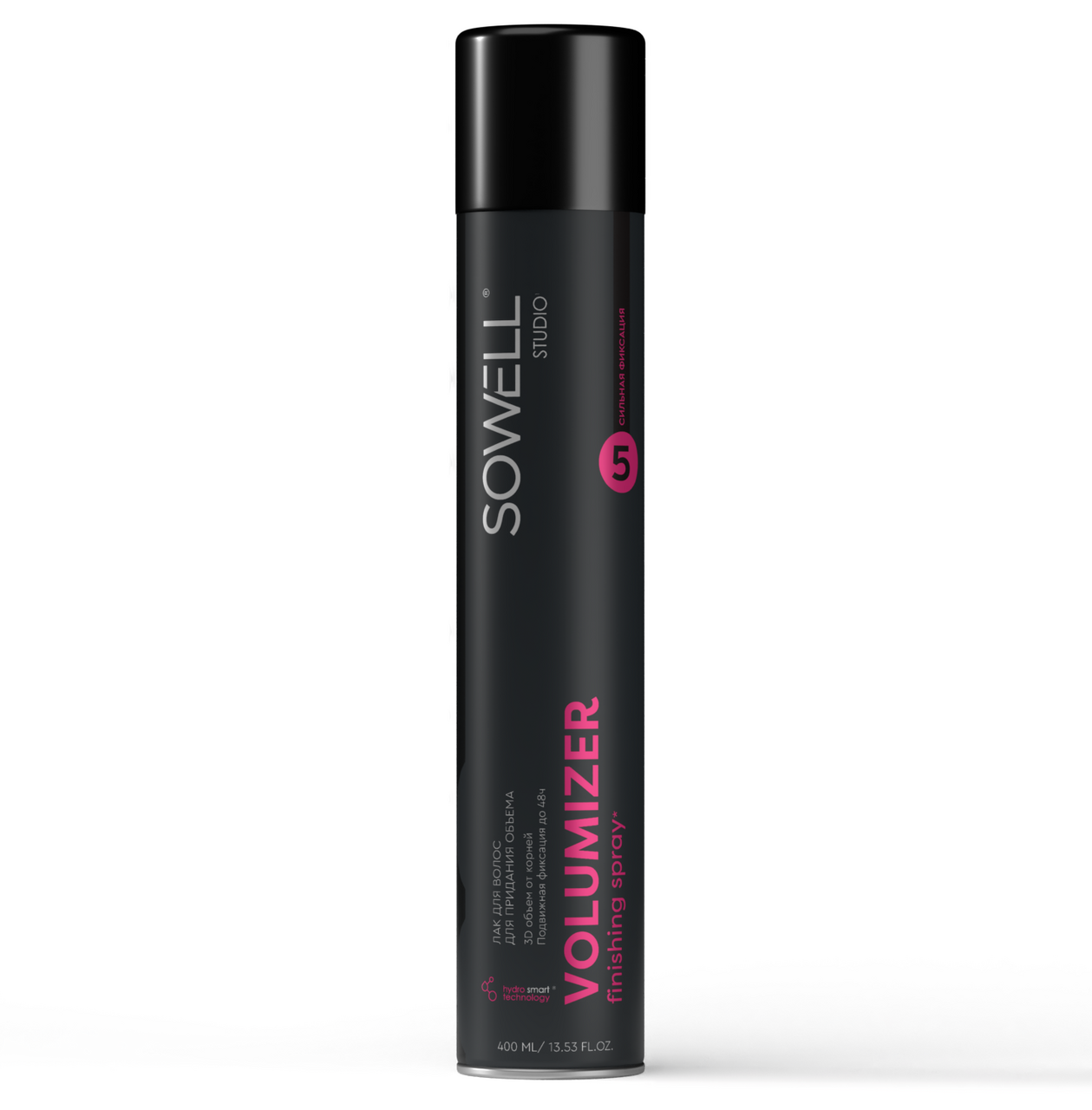 Изображение товара Лак для волос Sowell Volumizer 400мл сильная фиксация для объемных укладок