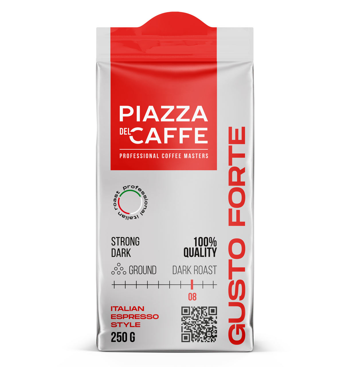 Изображение товара 250Г КОФЕ PIAZZA DEL CAFFE GUSTO FORTE МОЛОТЫЙ