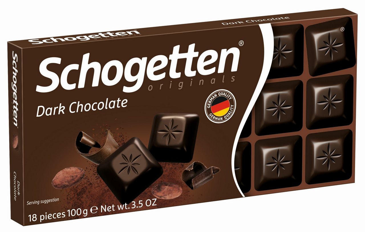Шоколад Schogetten темный, 100г