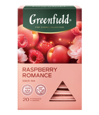 Чай черный Greenfield Raspberry Romance пирамидки (1.8г x 20шт), 36г