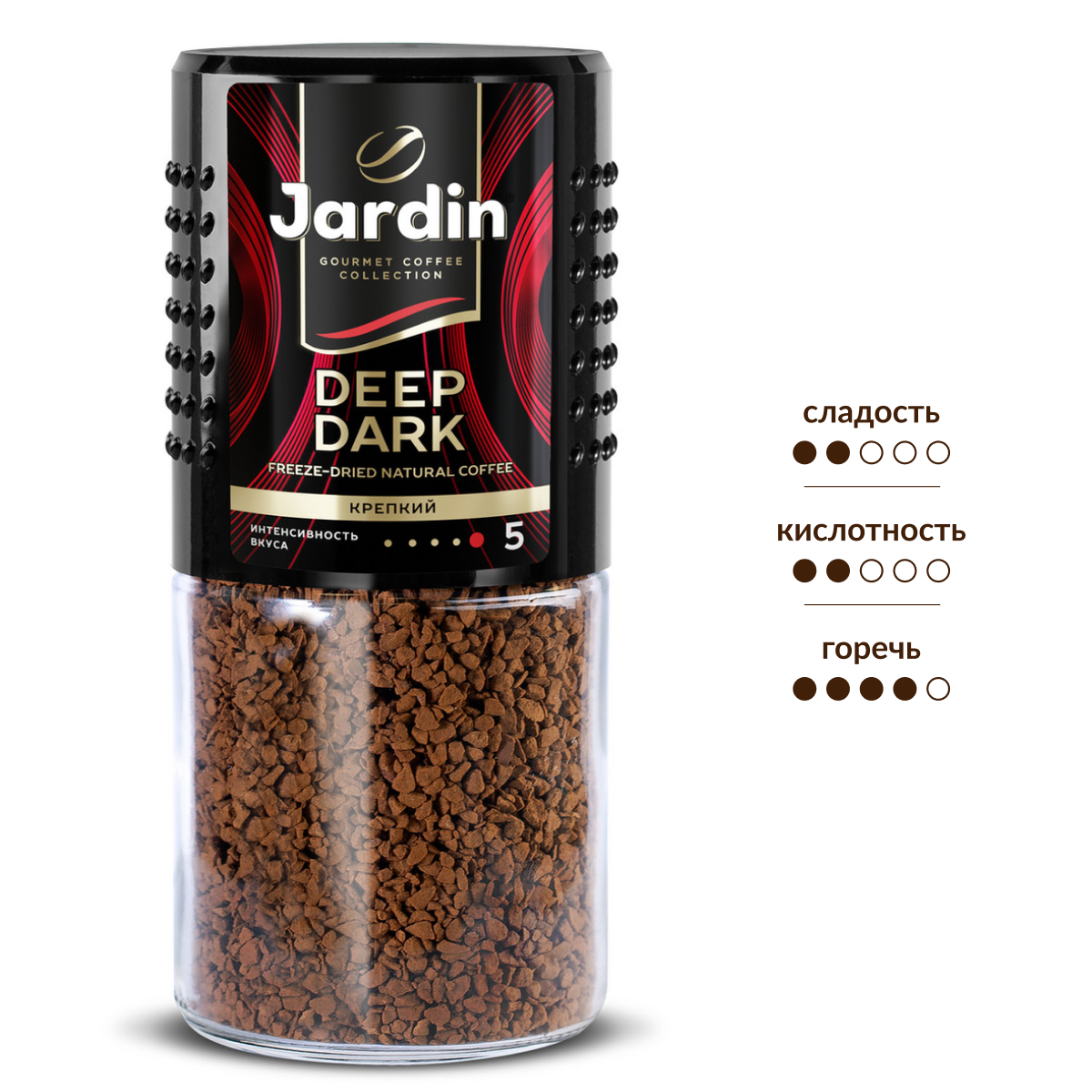 Кофе Jardin Deep Dark растворимый, 95г