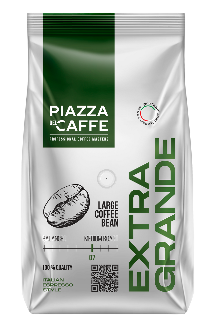 Изображение товара Кофе Piazza del Caffe Extra Granse зерновой, 800г