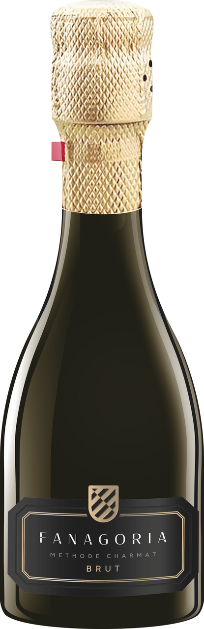 Вино игристое Fanagoria белое брют, 0.2л