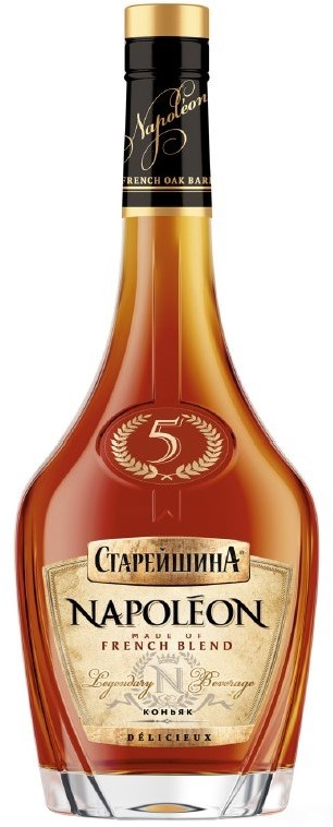 Коньяк Старейшина Napoleon 5 лет, 0.5л