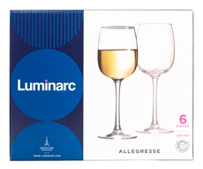 Набор бокалов для красного вина Luminarc Allegresse, 300мл х 6шт