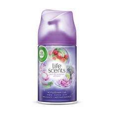 Освежитель воздуха аэрозольный AirWick Freshmatic Life Scents Волшебный сад сменный баллон, 250мл