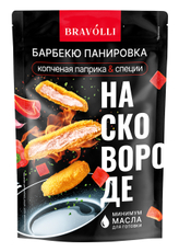 Панировка Bravolli! барбекю копченая паприка и специи, 200г
