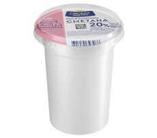 Сметана Свежее завтра Professional 20%, 500г