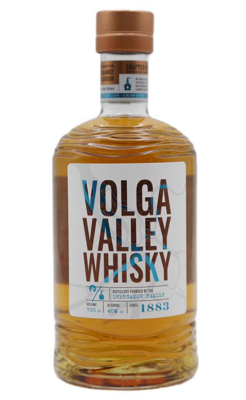Изображение товара Виски Volga Valley купажированный 0.7 л с крепостью 40 процентов