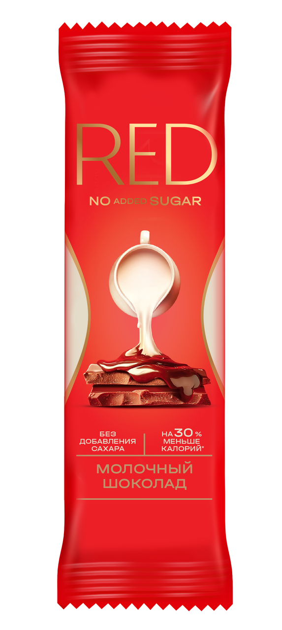 Шоколад Red Delight молочный без сахара, 20г
