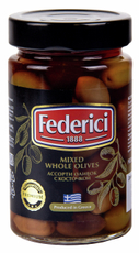 Оливки Federici ассорти с косточкой, 300г