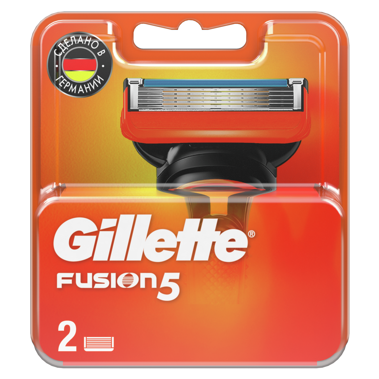 Изображение товара Кассета для бритвенного станка Gillette Fusion, 2шт