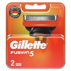 Кассета для бритвенного станка Gillette Fusion, 2шт