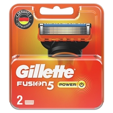 Кассета для бритвенного станка Gillette Fusion, 2шт