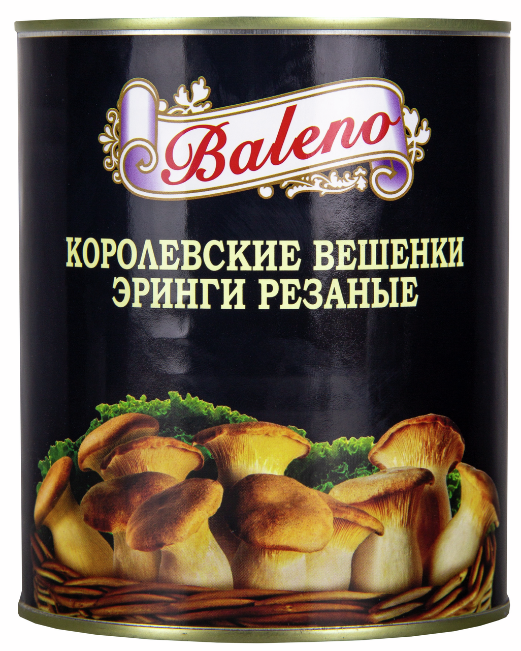 Вешенки Baleno Королевские резаные, 850мл