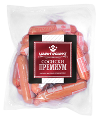 Сосиски Царь-продукт Премиум вареные, ~1кг
