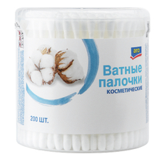 aro Ватные палочки стакан, 200шт