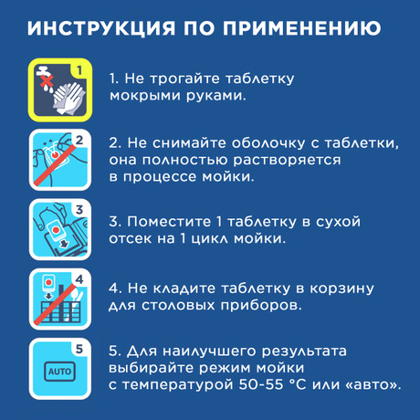 Химия для посудомоечной машины Химия для посудомоечной машины