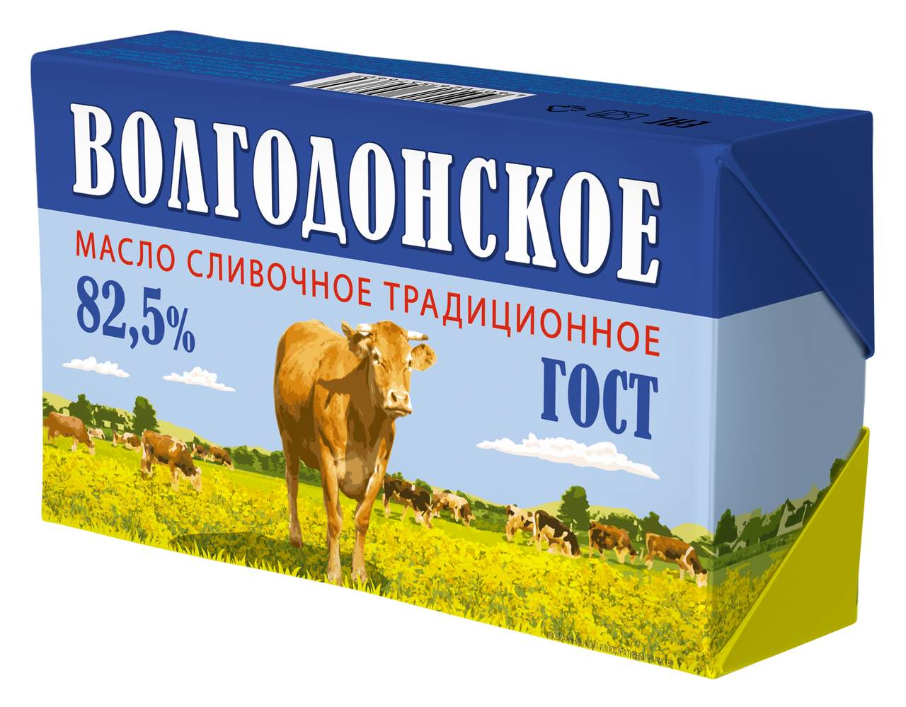 Масло сливочное Волгодонское Традиционное 82.5%, 320г