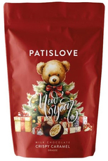 Драже Patislove хрустящая карамель с молочным шоколадом, 80г