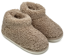 Тапочки женские Lucky Land Угги Тедди бежевые