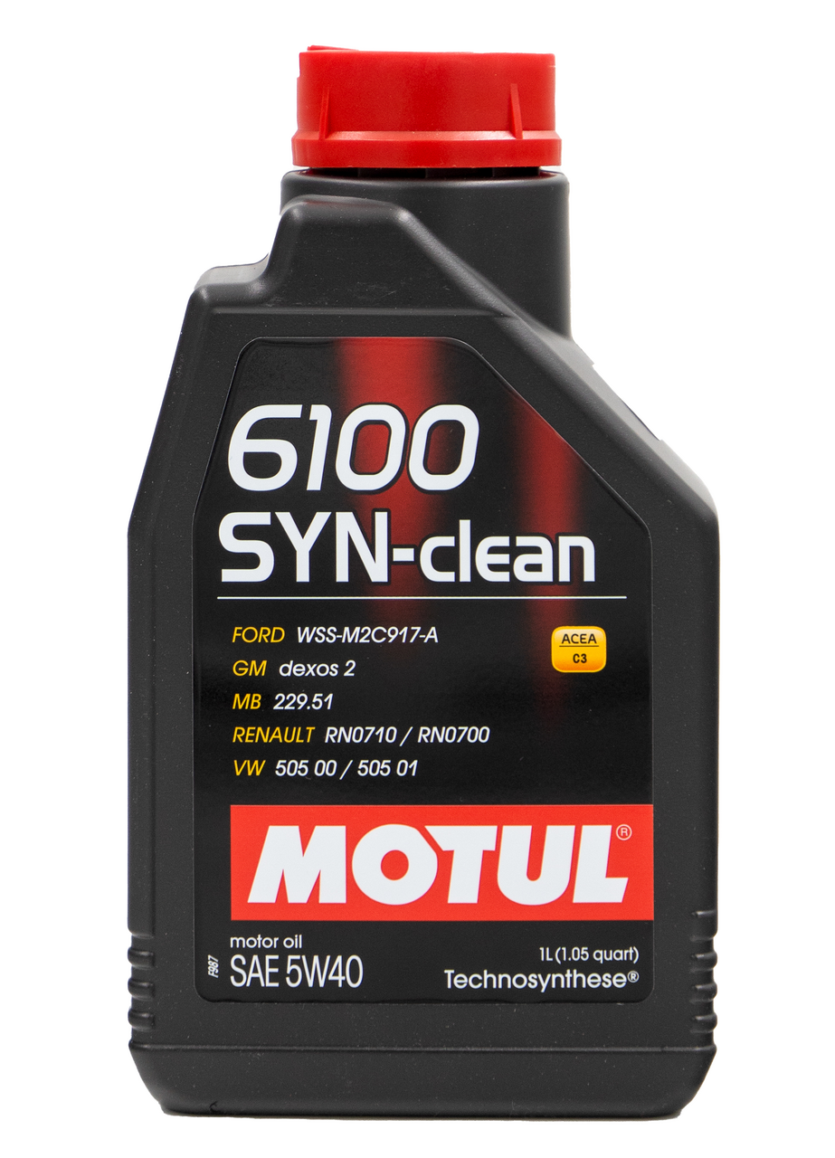 Масло моторное Motul 6100 Syn-Clean 5W40, 1л
