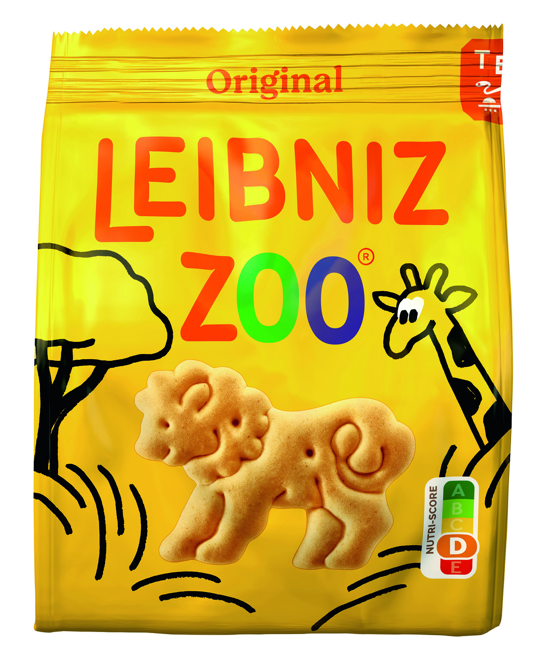 Печенье Leibniz Zoo сливочное, 100г