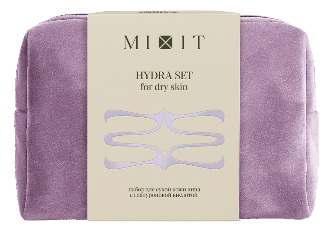 Изображение товара Подарочный набор для сухой и нормальной кожи Mixit Hydra пенка тоник крем 150мл