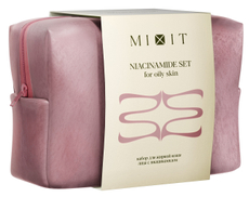 Подарочный набор Mixit Niacin Гель 150мл с тоником 150мл и кремом для жирной кожи 50мл