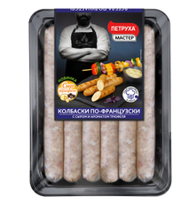 Колбаски по-французски Петруха мастер с сыром и ароматным трюфелем охлажденные, 600г