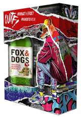 Виски Fox & Dogs в подарочной упаковке с измерительным стаканом, 0.7л