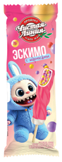 Мороженое пломбир Чистая Линия эскимо с рисовыми шариками 12%, 70г