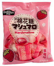 Маршмеллоу Tommy's Pig с начинкой клубника, 60г