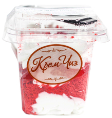 Пирожное Миндаль Фруктовое чудо клубника, 120г