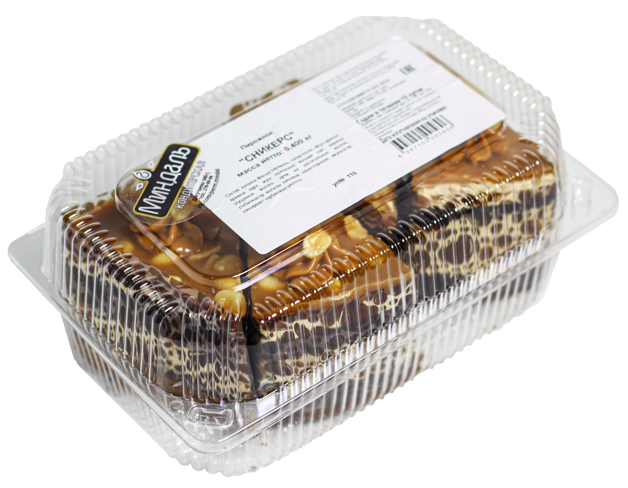 Пирожное Миндаль Сникерс, 400г