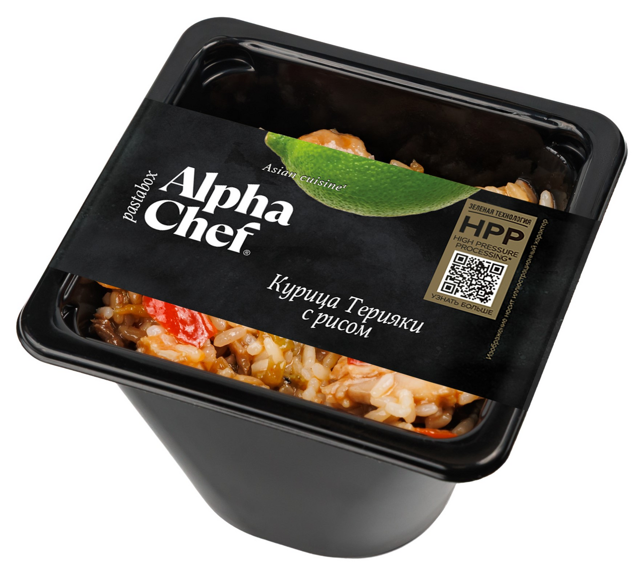 Курица терияки AlphaChef с рисом, 260г