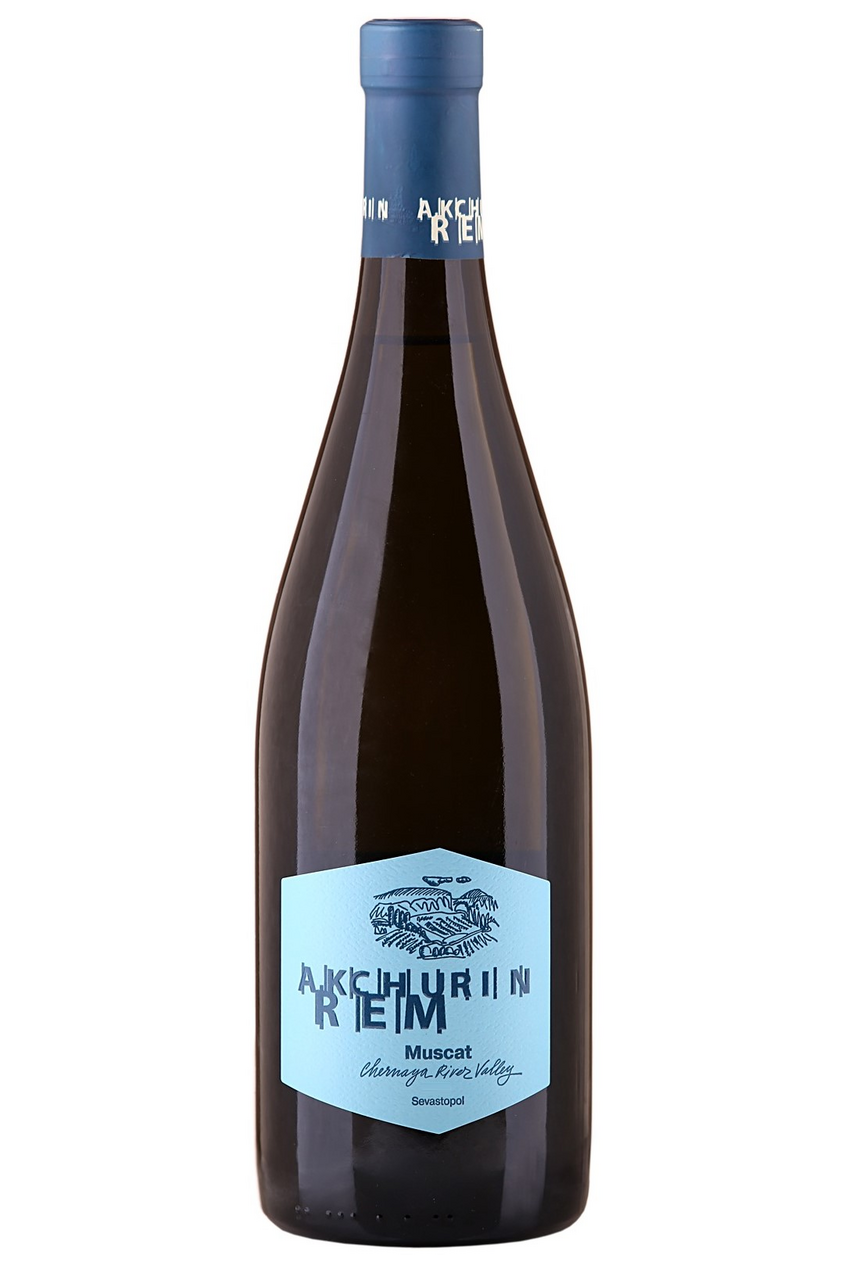 Вино Rem Akchurin Мускат белое полусухое, 0.75л