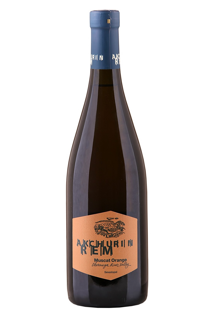 Вино Rem Akchurin Мускат Оранж белое сухое, 0.75л