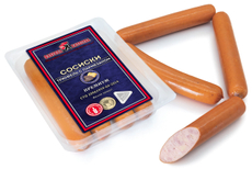 Сосиски Фабрика качества трюфель с пармезаном вареные, 300г