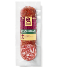 Колбаса Мясная культура Итальянская сырокопченая, 250г